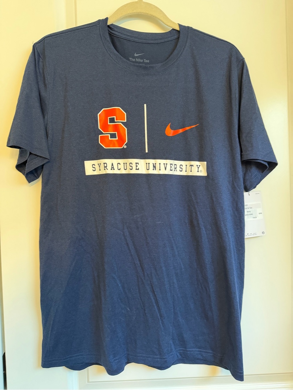 Nike Men's Navy T-Shirt  Syracuse University